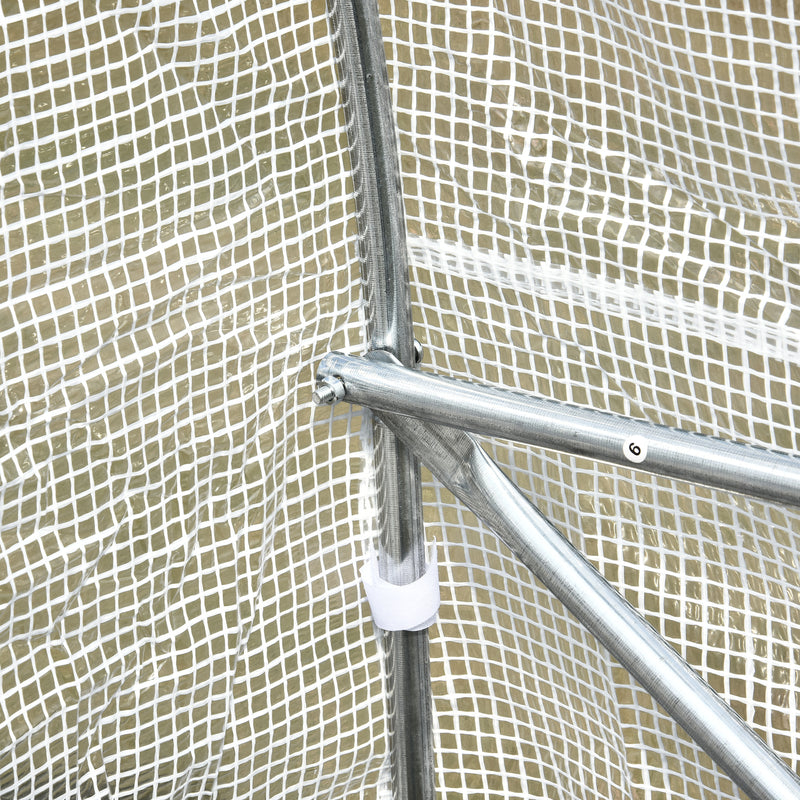 Serra da Giardino a Tunnel per Coltivazione Piante in PE 5x2x2 m 