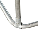 Recinto per Animali Domestici Cani Cuccioli 230x230x172 cm in Rete Zincata 