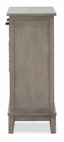 Mobile 2 Cassetti 4 Ceste 73,5x32x78 cm in Legno Soriani Tortora Anticato