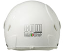 Casco Demi-Jet per Bambini Visiera Sagomata CGM Havana Smile 205S Bianco