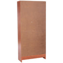 Scarpiera 3 Scomparti Legno naturale 60x24x132 cm 