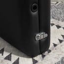 Lettino da Massaggio Fisioterapia 1 Snodo 185x70,1x80 cm in Legno  Nero