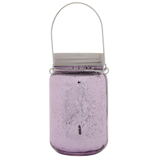 prezzo Lot de 4 lanternes de jardin avec 10 lumières LED et panneau solaire