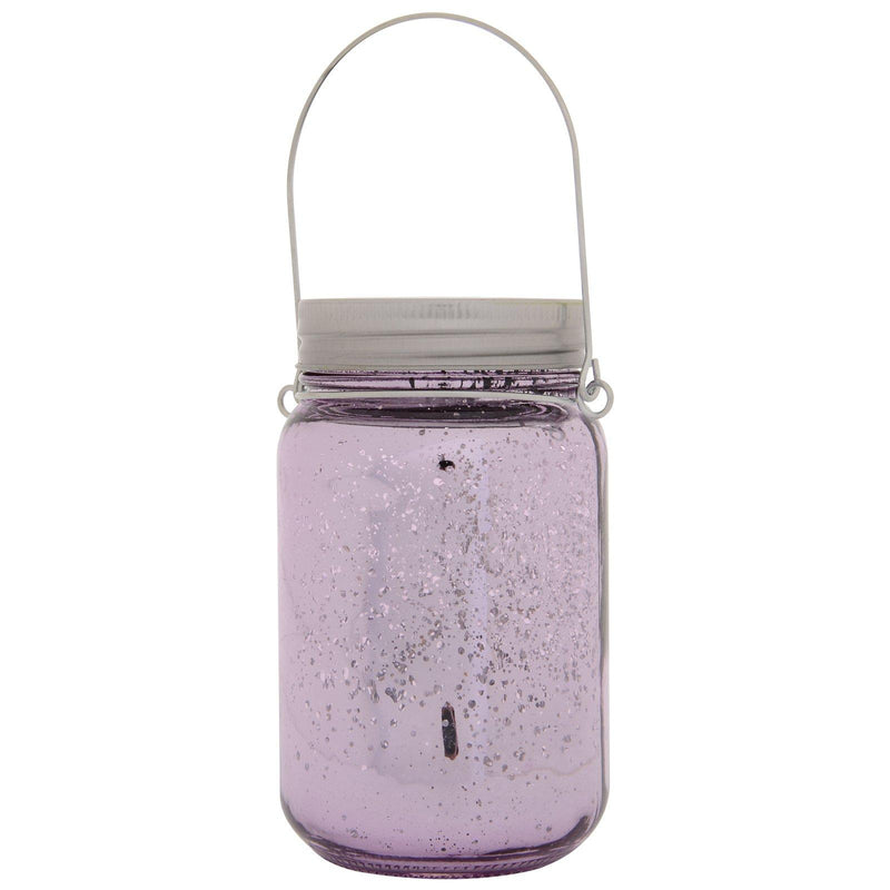 Set 4 Lanterne da Giardino con 10 Luci a LED e Pannelo solare 