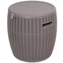 Secchiello Portaghiaccio Ø42,5x44 cm 10L in Polipropilene  Grigio