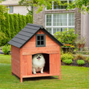 Cuccia per Cani Taglia Piccola Max 30Kg 81,3x91,5x98,5 cm in Legno 