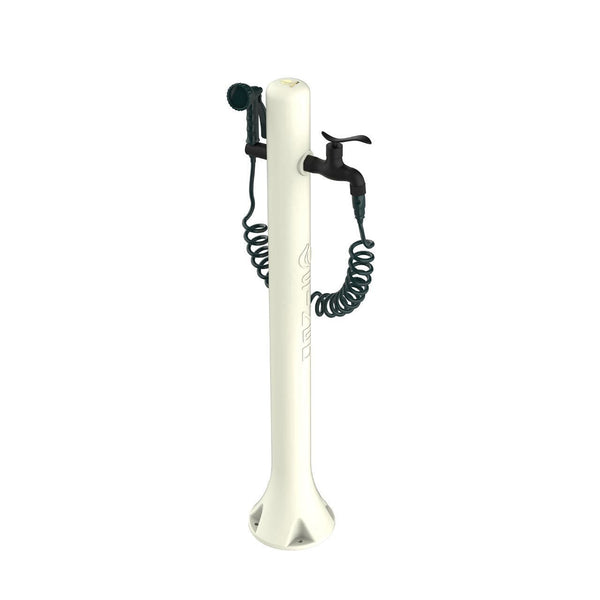 Fontana da Giardino con Rubinetto Tubo Flessibile e Pistola 8 Getti Sined Acqua Pro Bianco acquista