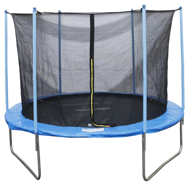 Trampoline élastique Ø366 cm avec filet de sécurité et poteaux rembourrés J-More online