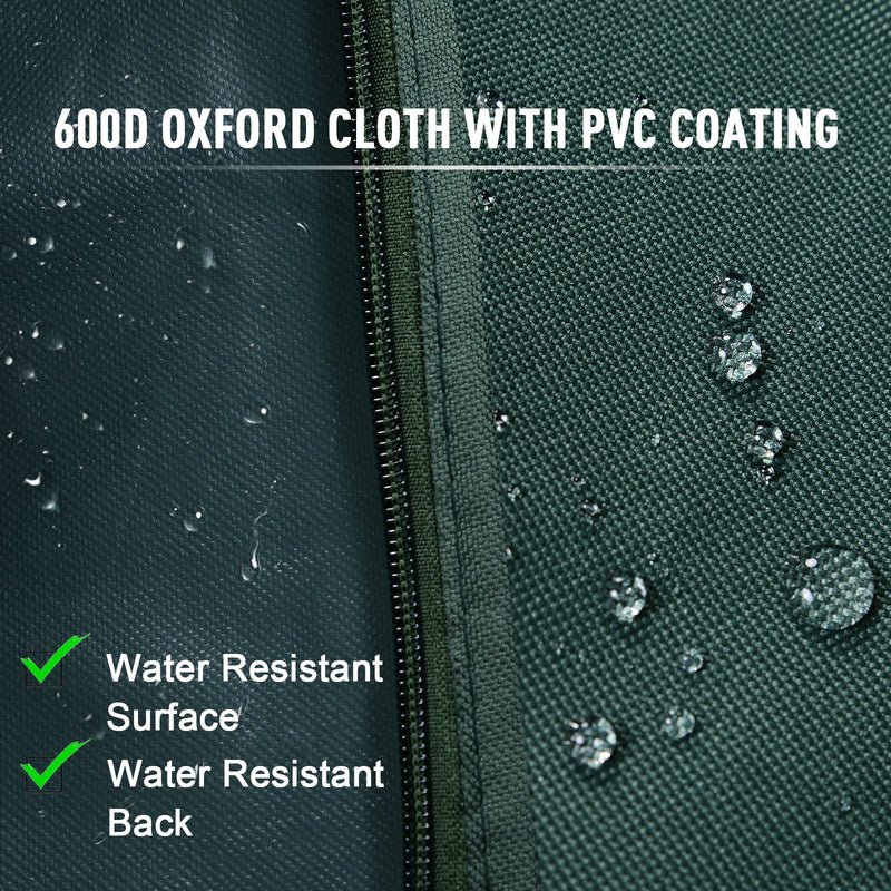 Telo di Copertura per Dondolo da Giardino in Tessuto Oxford 205x124x164 cm  Cover