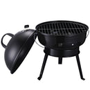 Barbecue a Carbone Carbonella Portatile da Tavolo Ø36,5x54 cm  Tiny