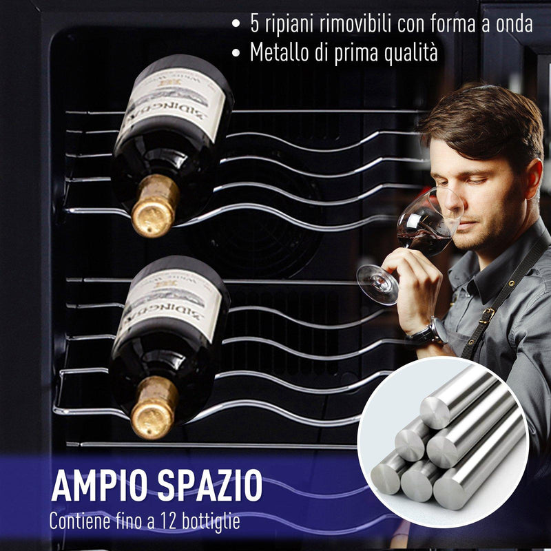 Cantinetta per Vino 5 Ripiani 12 Bottiglie  Vinesse