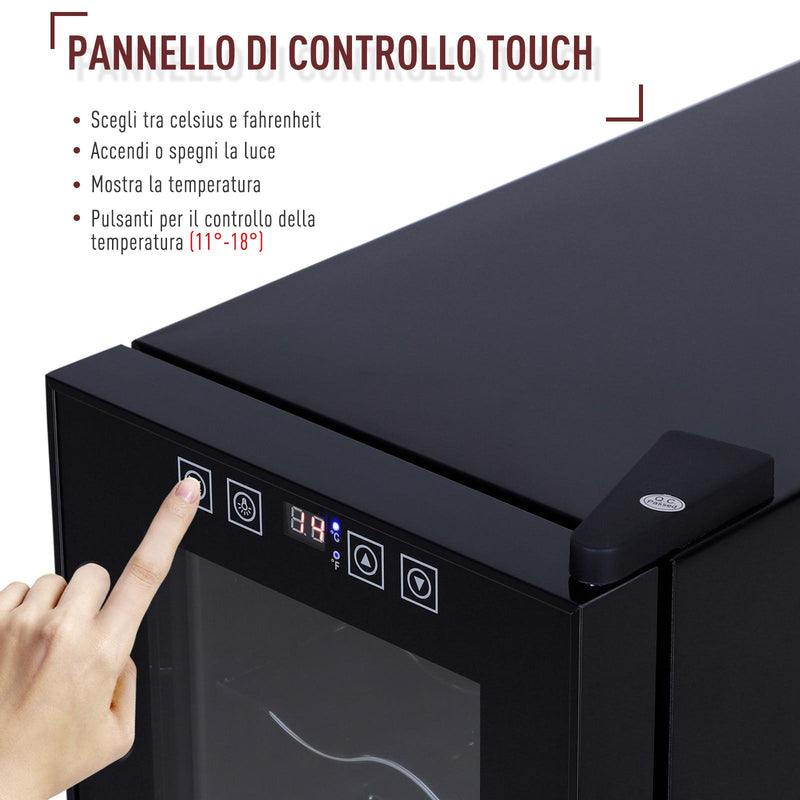 Cantinetta per Vino 5 Ripiani 12 Bottiglie  Vinesse