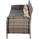 Divano da Giardino 3 Posti 173x68x78 cm  Reginald