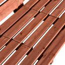 Panchina da Giardino 3 Posti Convertibile 160x70x85 cm  MechSeat Abete