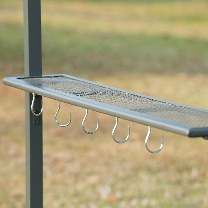 Pergola da Giardino 218 cm x 138 cm x 216 cm  Reggy Grigio