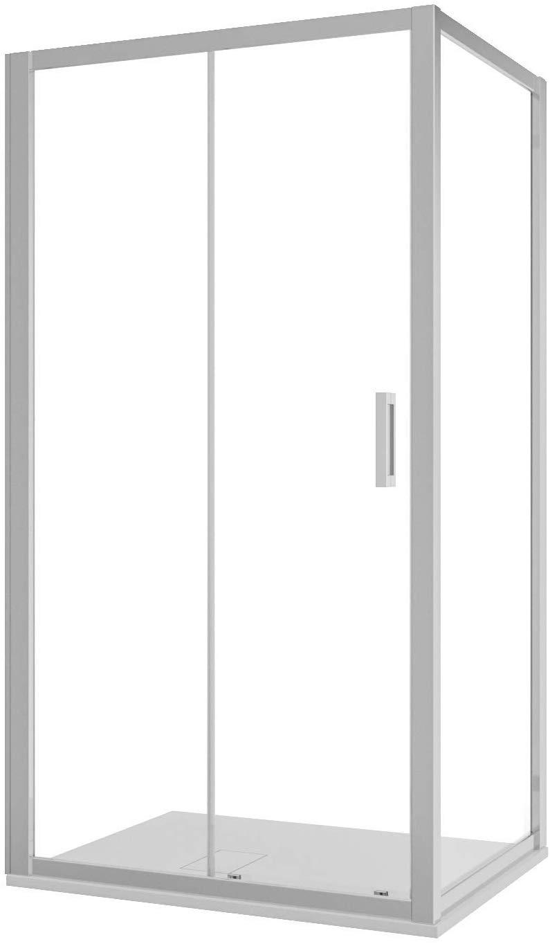 Box Doccia Angolare 70x160 cm Cristallo Trasparente 6mm H185 Rizzetti Picture