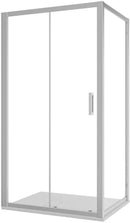 Box Doccia Angolare 80x120 cm Cristallo Trasparente 6mm H185 Rizzetti Picture