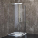 Box Doccia Semicircolare 90x90 cm in Cristallo Trasparente 6mm H185 Rizzetti Royal