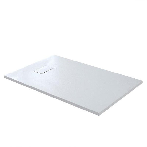 online Receveur de douche effet pierre Rizzetti Muse blanc ardoise différentes tailles
