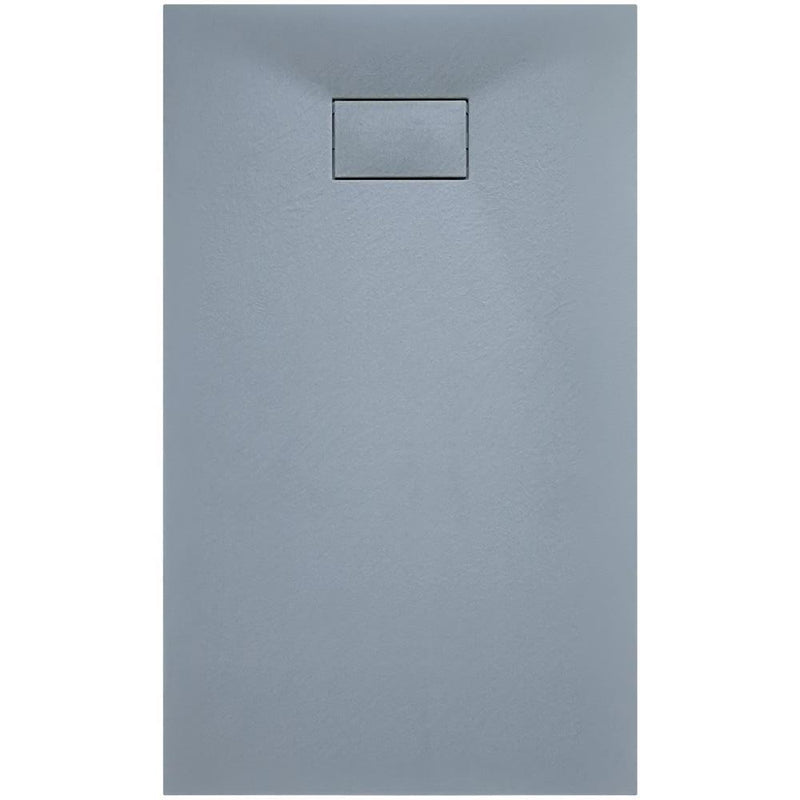 Piatto Doccia 80x100 cm Effetto Pietra Rizzetti Muse Ardesia Grigio