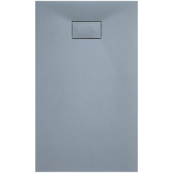 Receveur de douche effet pierre Rizzetti Muse gris ardoise différentes tailles sconto