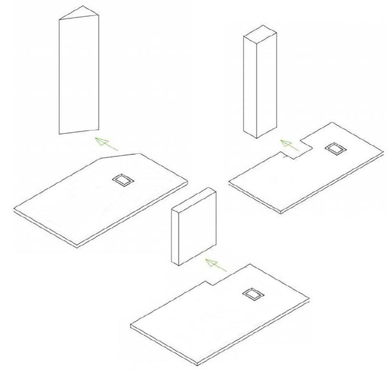 Piatto Doccia Effetto Pietra Rizzetti Muse Ardesia Grigio Varie Misure
