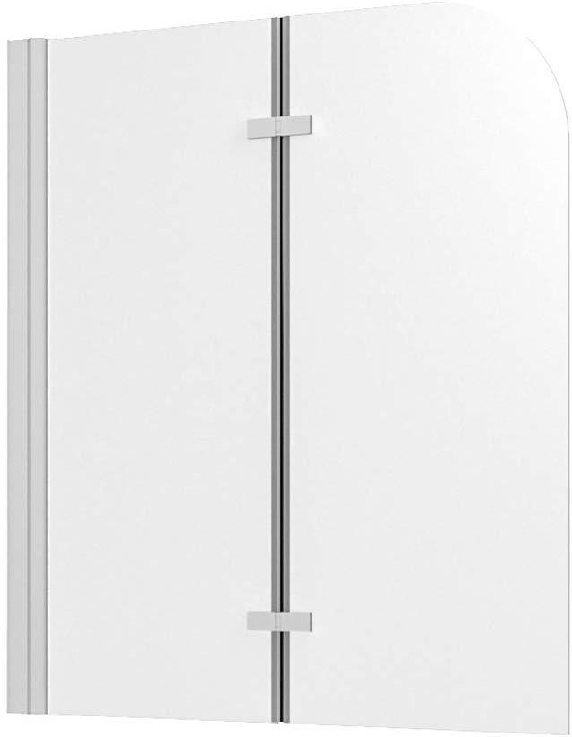 Sopravasca 100 cm in Cristallo Trasparente 6mm H140 Rizzetti Laze