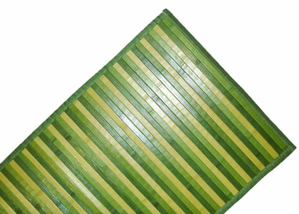 sconto Tapis en bambou 50x290 cm Rizzetti Easy Vert