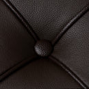 Divano 3 Posti in Similpelle Rizzetti Eloise Eco Marrone