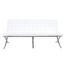 Divano 3 Posti in Similpelle Rizzetti Eloise Bianco