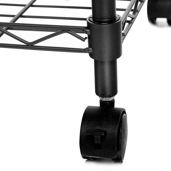 Étagère Rizzetti Jupiter avec 3 étagères en métal à roulettes acquista