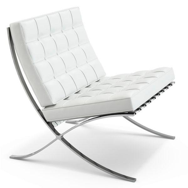 Fauteuil 1 Place en Simili Cuir Blanc Rizzetti Dalilah prezzo