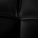 Poltrona in Similpelle Rizzetti Manhattan Nero