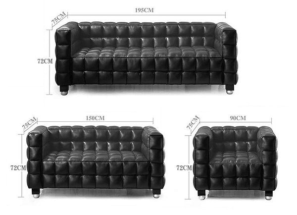 Rizzetti Manhattan Eco Fauteuil en similicuir noir online