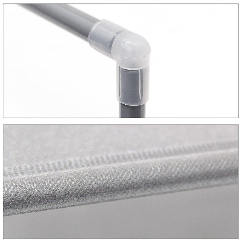 Scarpiera Salvaspazio in Metallo e TNT 10 Ripiani Rizzetti Myshoes 10 Grigio