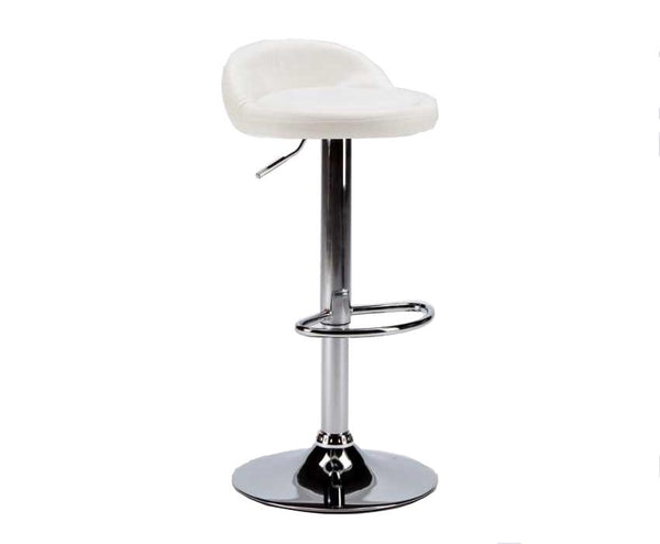 Rizzetti Highest tabouret réglable pivotant blanc en similicuir acquista