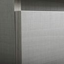 Mobile Bagno Sospeso 100 cm Lavabo 2 Cassetti + LED 30 cm Rizzetti Santos Plus Bianco Lucido