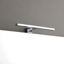 Mobile Bagno Sospeso 80 cm Lavabo 2 Cassetti + LED 30 cm Rizzetti Angela Bianco Lucido