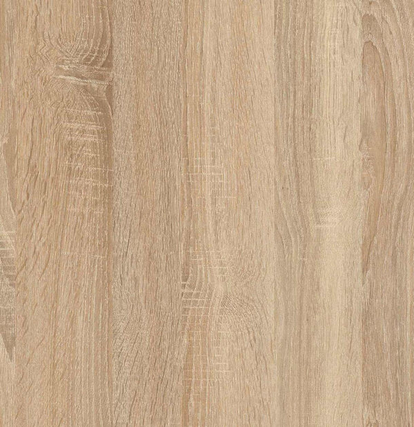 sconto Meuble TV mural équipé 4 unités murales 260x42x32 cm Rizzetti Jack Blanc Artik et Chêne