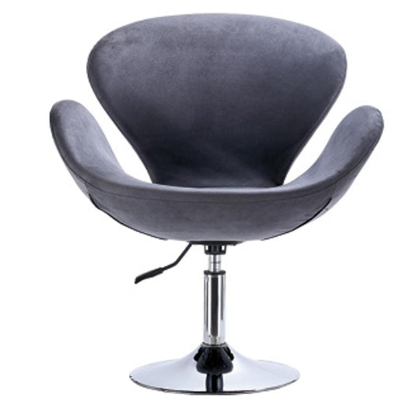 Fauteuil pivotant avec dossier et accoudoirs en similicuir Rizzetti Swingset online