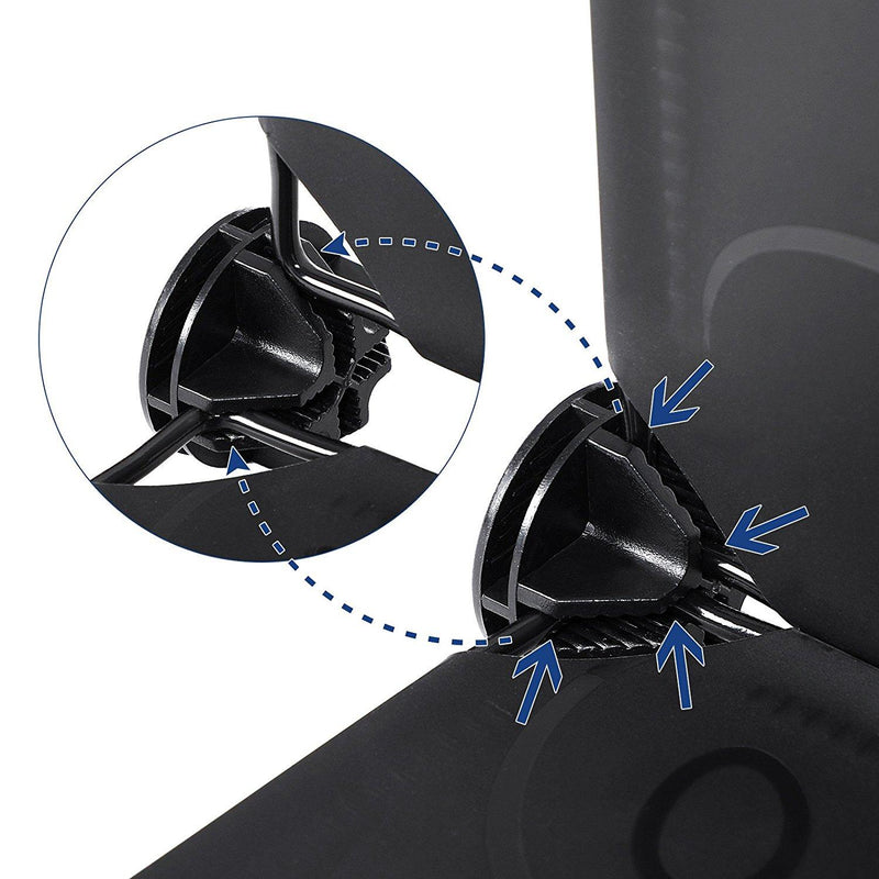 Mobile Modulare 4 Scomparti Rizzetti Madame Nero con Decorazione