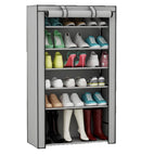 Scarpiera Salvaspazio in Acciaio Tessuto TNT Rizzetti Special Grey