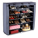 Scarpiera Salvaspazio in Acciaio Tessuto TNT Rizzetti Crome Grey Grigio