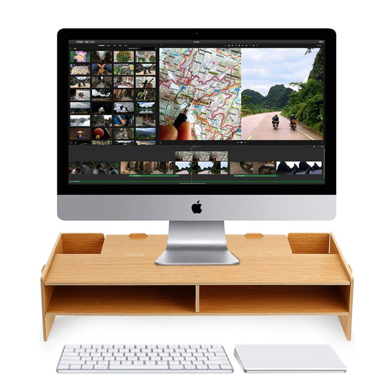 Supporto per Monitor da Scrivania in Legno Rizzetti Standup