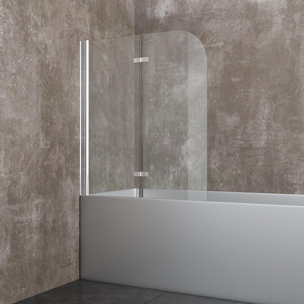 acquista Pare-baignoire 120 cm en Cristal Transparent 6mm H140 Rizzetti Arca