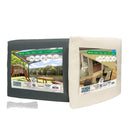 Tenda Parasole Quadrata 3x3 m Rizzetti Oasis Verde Scuro