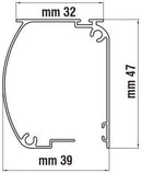 Zanzariera a Rullo per Finestre Rizzetti Jupiter Marrone Varie Misure