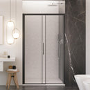 Porta Parete Doccia 150 cm 1 Anta Scorrevole in Cristallo Trasparente 6mm H195 Bonussi Eliane