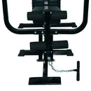 Stazione Multifunzione 156x113x205 cm per Allenamento in Acciaio  Nera