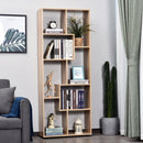 Libreria 8 Ripiani 70x24x178 cm in Legno  Marrone